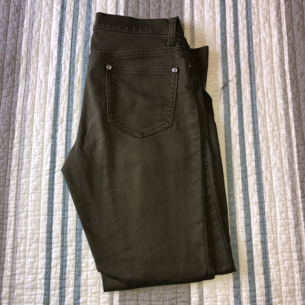 Venus Green Skinny Jeans